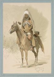 B-gorshelt-Aslan-Bek,-kazak-konvoia-namestnika-kavkazskago-(1896)
