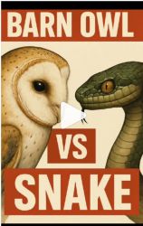 G Barn Owl vs Snake